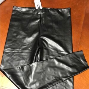 Josie faux leather leggings